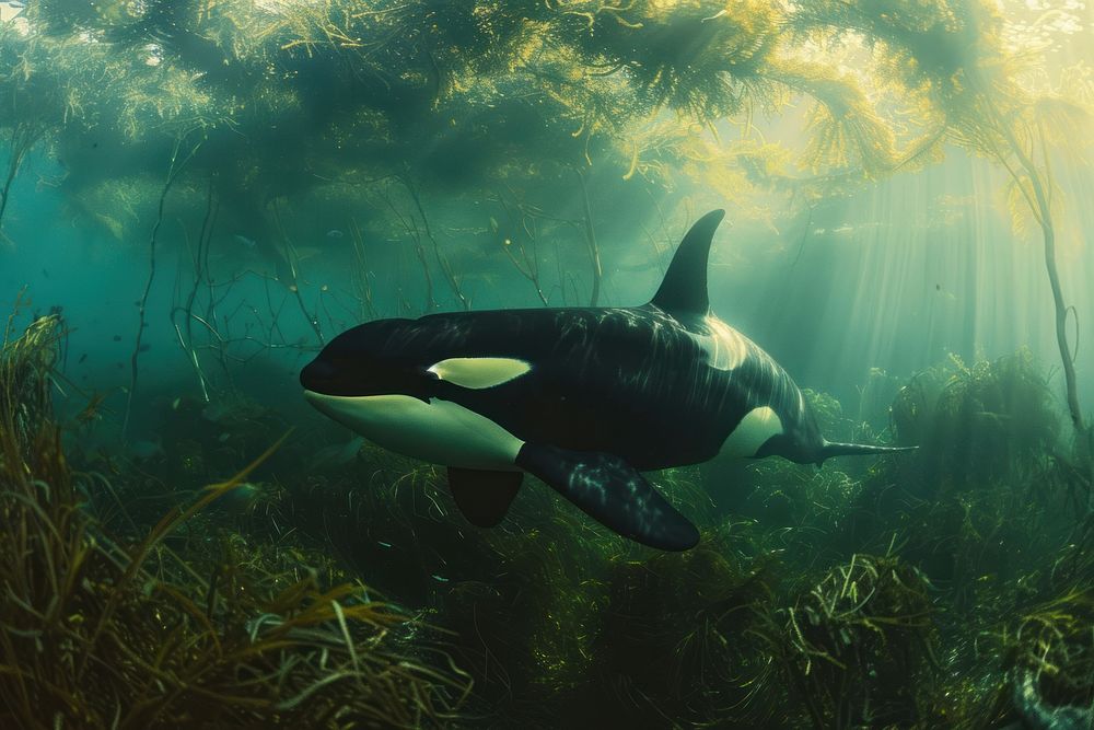 Orca outdoors nature animal.