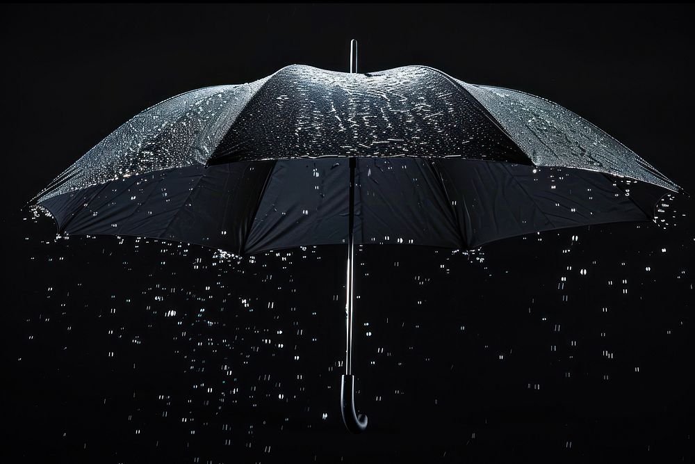 Rain rain umbrella black.
