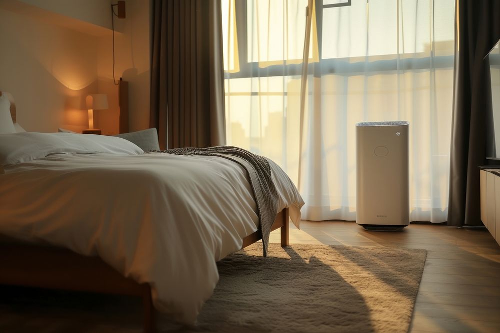 Air purifier bedroom furniture pillow.