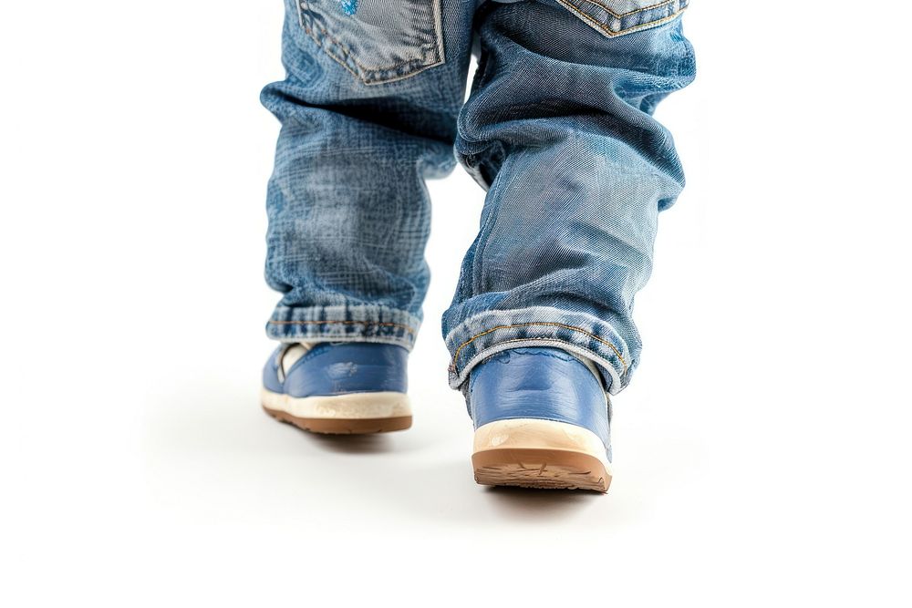 Baby walking footwear jeans denim.