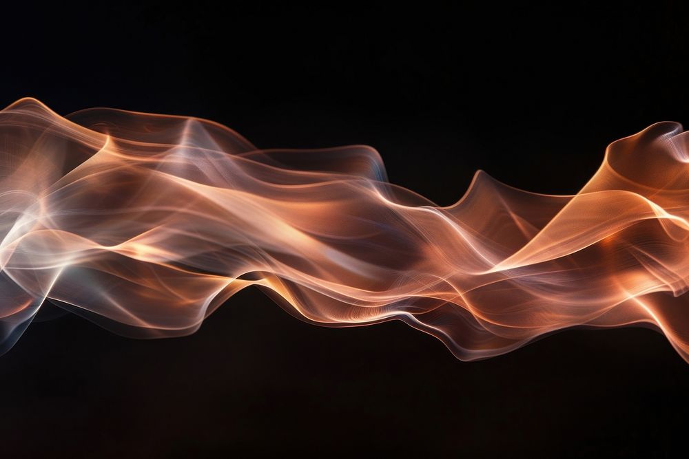 Light abstract pattern smoke.