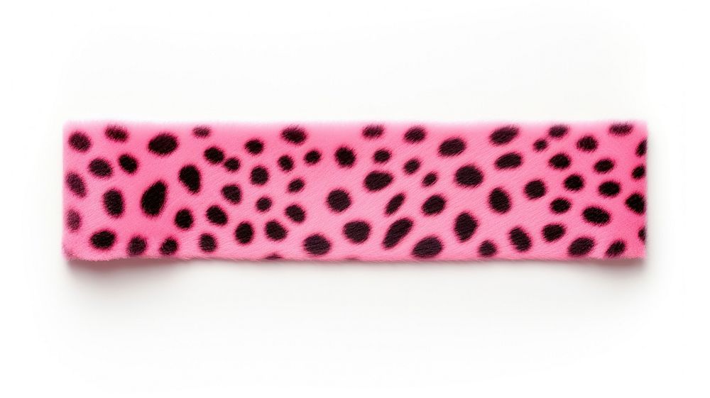 Pink leopard print pattern adhesive strip white background accessories accessory.