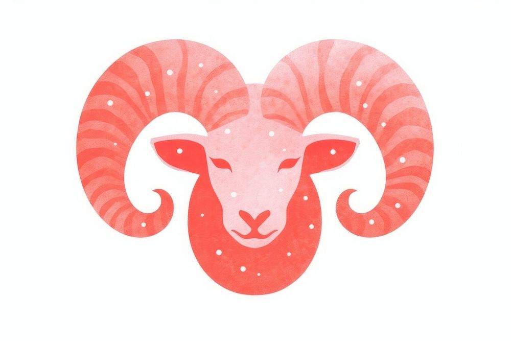Aries zodiac symbol animal mammal sheep.