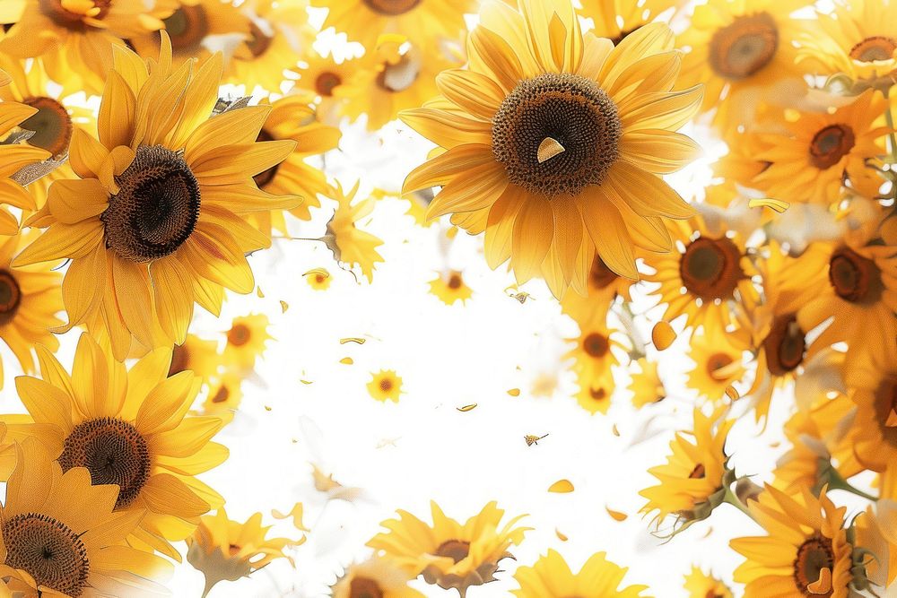 Sunflower backgrounds outdoors nature.