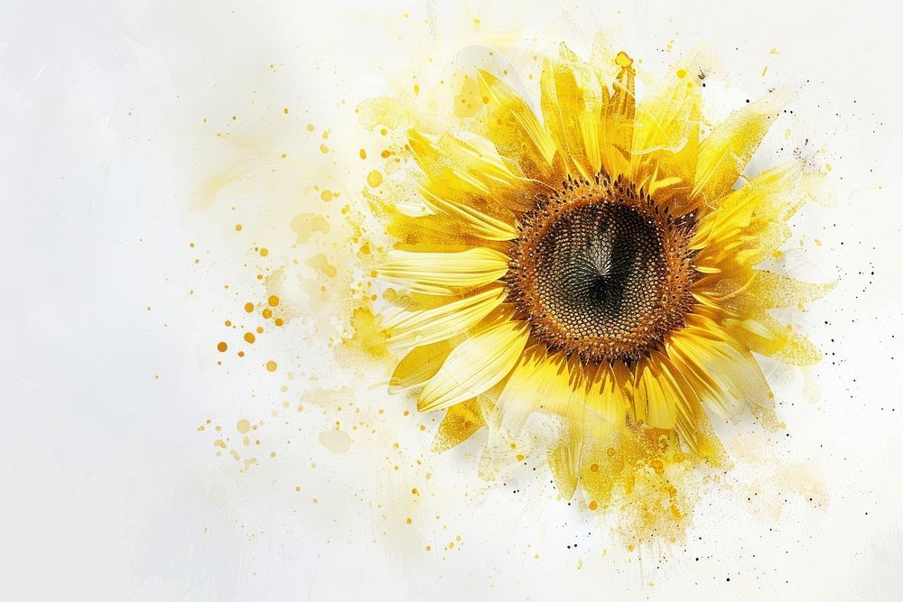 Sunflower backgrounds yellow petal.