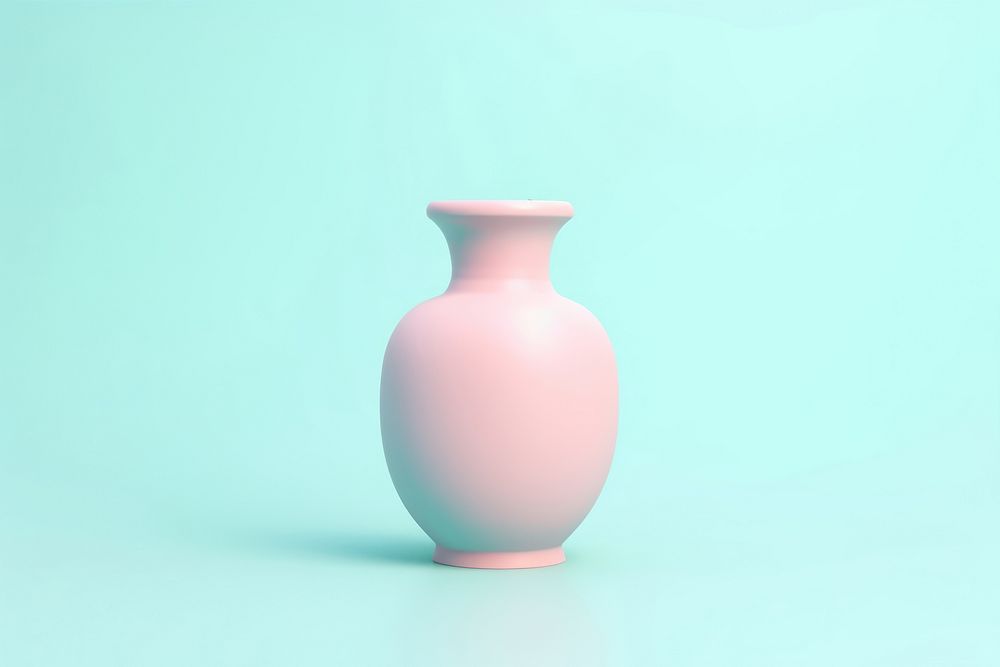 Vase pottery simplicity porcelain.
