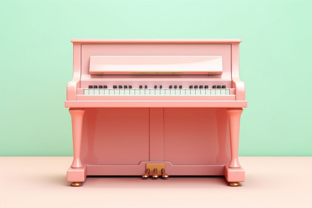 Vintage piano keyboard harpsichord performance.