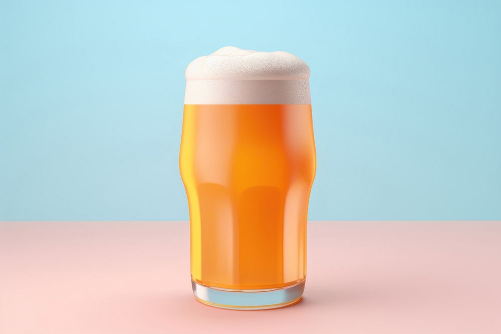 Beer bump drink lager glass.