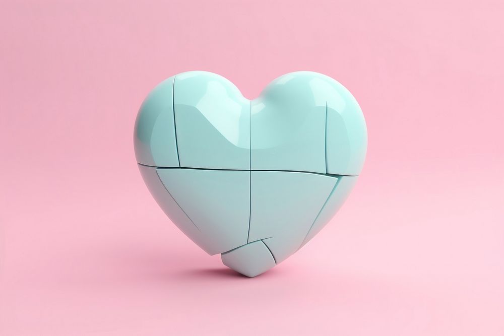 Broken heart cute electronics investment technology.
