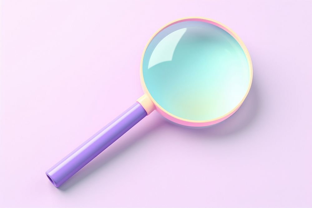 Magnifying glass simplicity purple violet. Free Photo Illustration