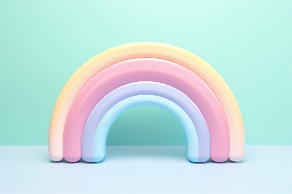 Rainbow architecture spectrum idyllic.