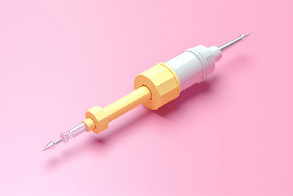 Syringe screwdriver equipment injection.