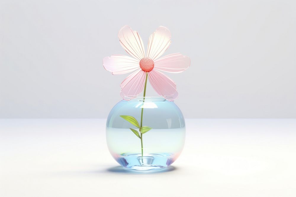 Flower petal plant glass.