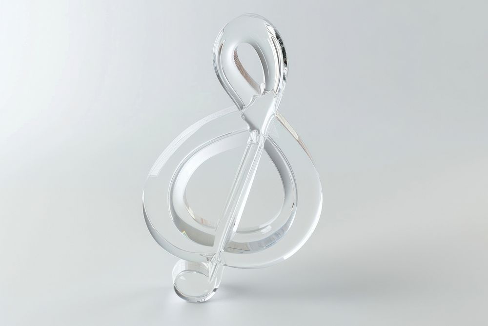 Music note white background accessories accessory.