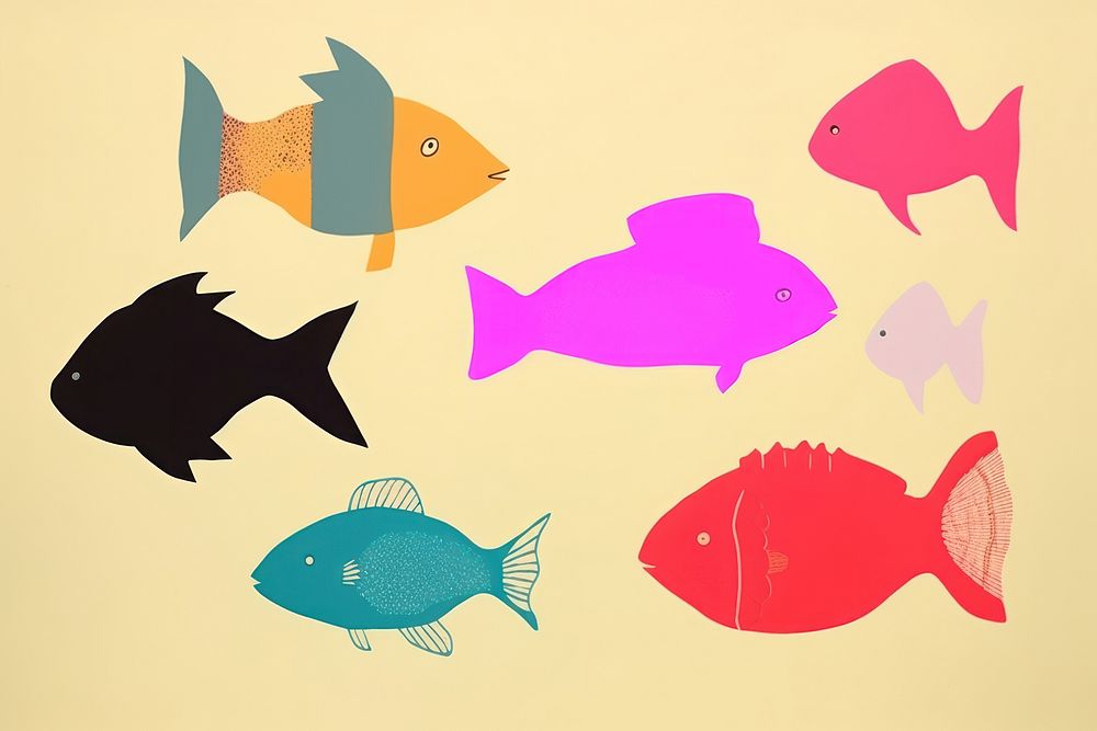 Fish animal creativity underwater.