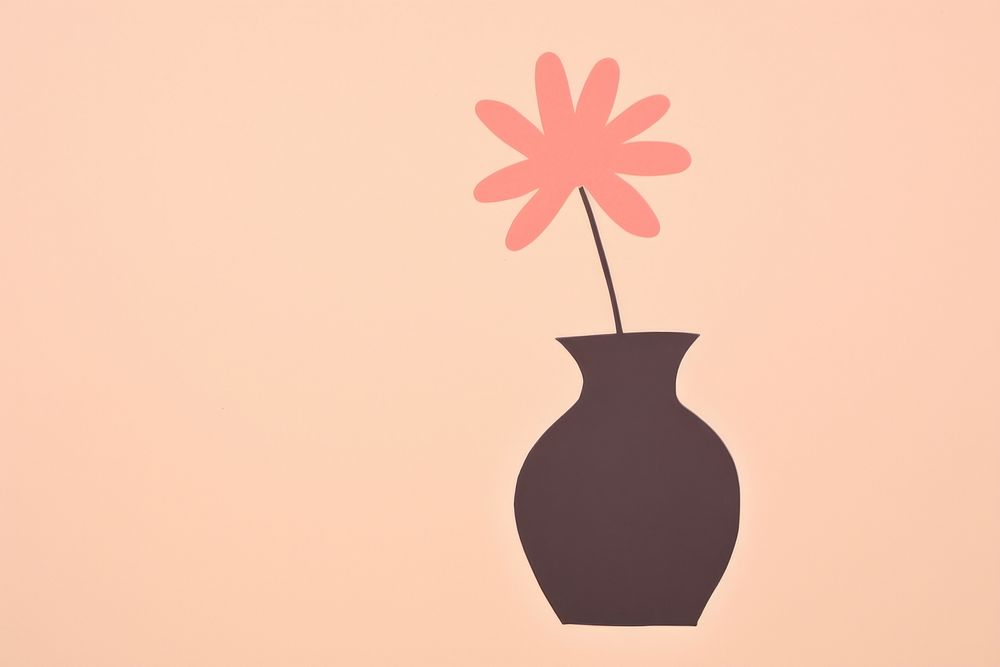 Vase flower plant creativity.