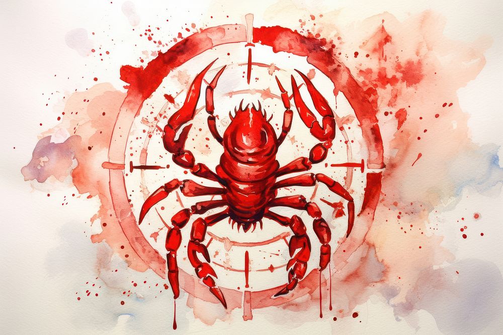 Scorpio lobster seafood animal.
