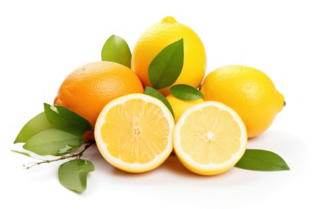 Orange and lemon fruit grapefruit plant.
