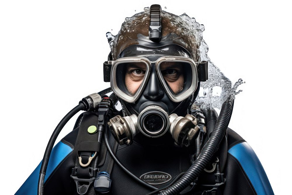 Scuba diver diving adventure sports adult.
