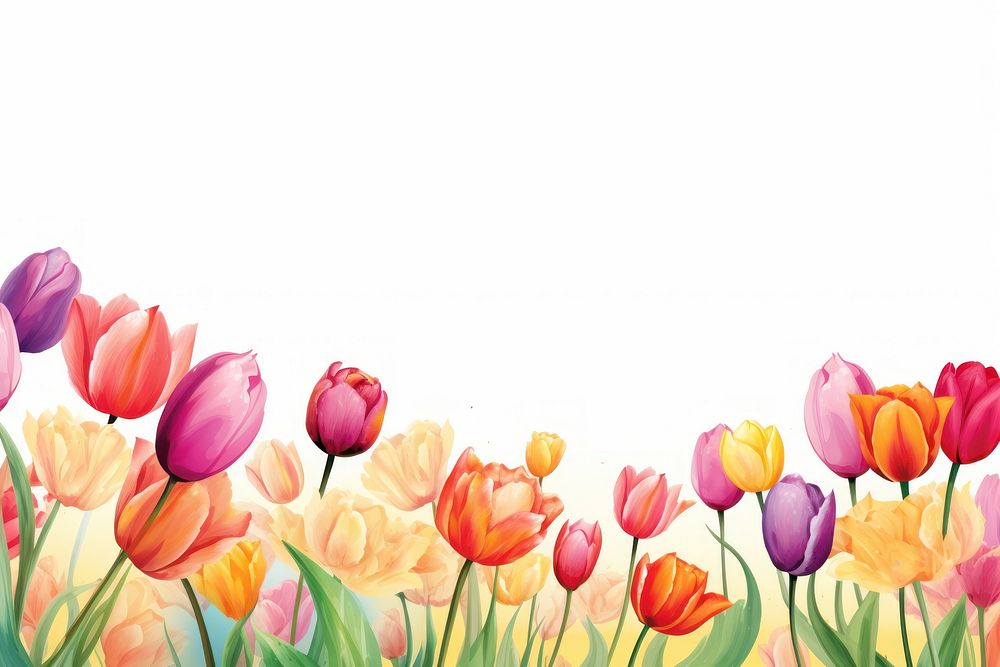 Tulips tulip backgrounds outdoors.