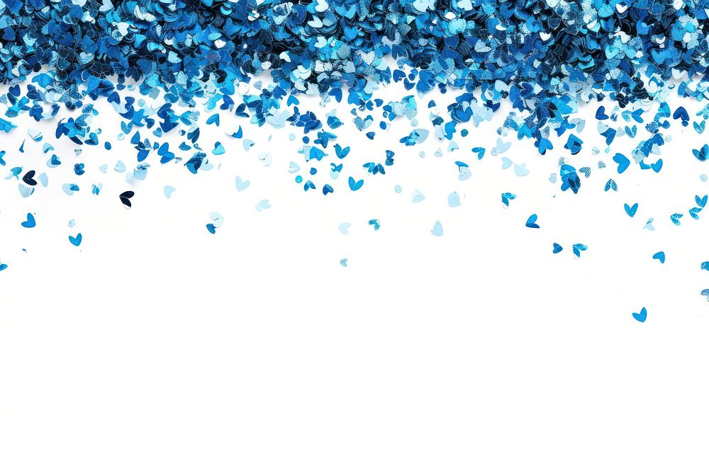 Blue confetti backgrounds glitter line.