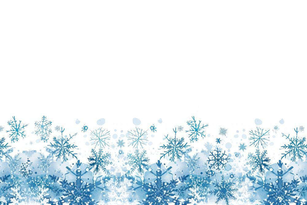 Snowflake backgrounds white line.