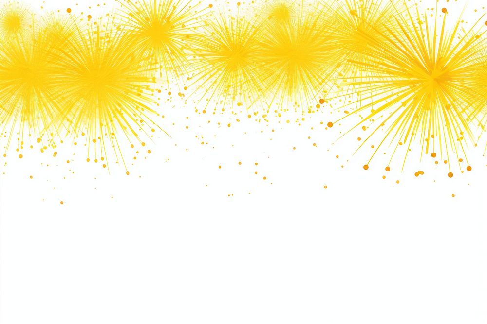Yellow firework backgrounds fireworks paper.