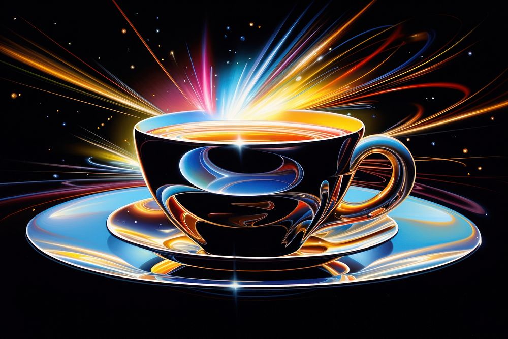 Coffee cup light drink mug.