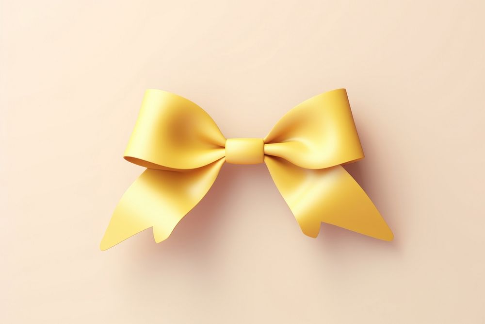 Yellow ribbon celebration accessories decoration.
