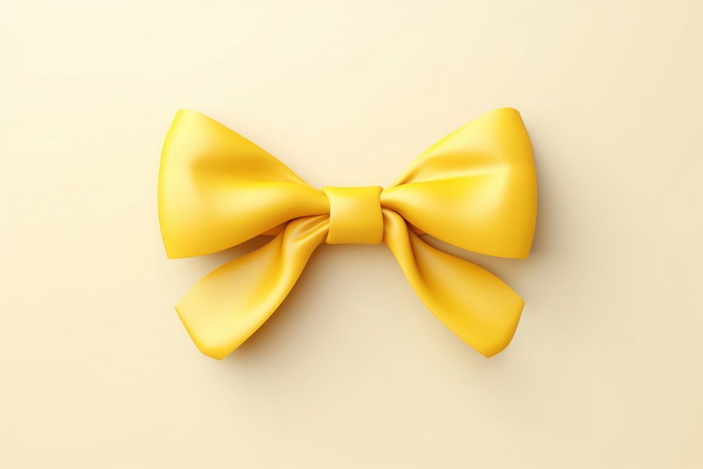 Yellow ribbon celebration accessories simplicity.