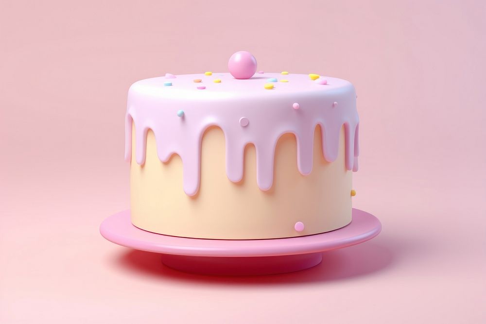 Birthday cake dessert cupcake icing.