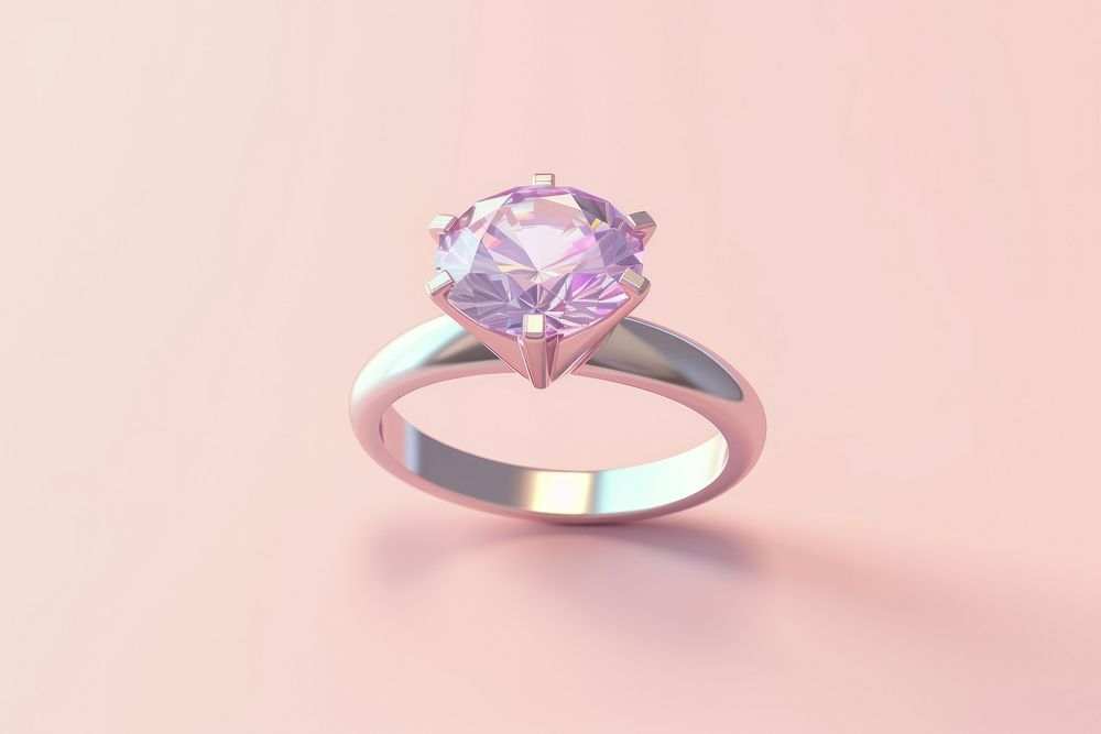 Diamond ring gemstone jewelry accessories.