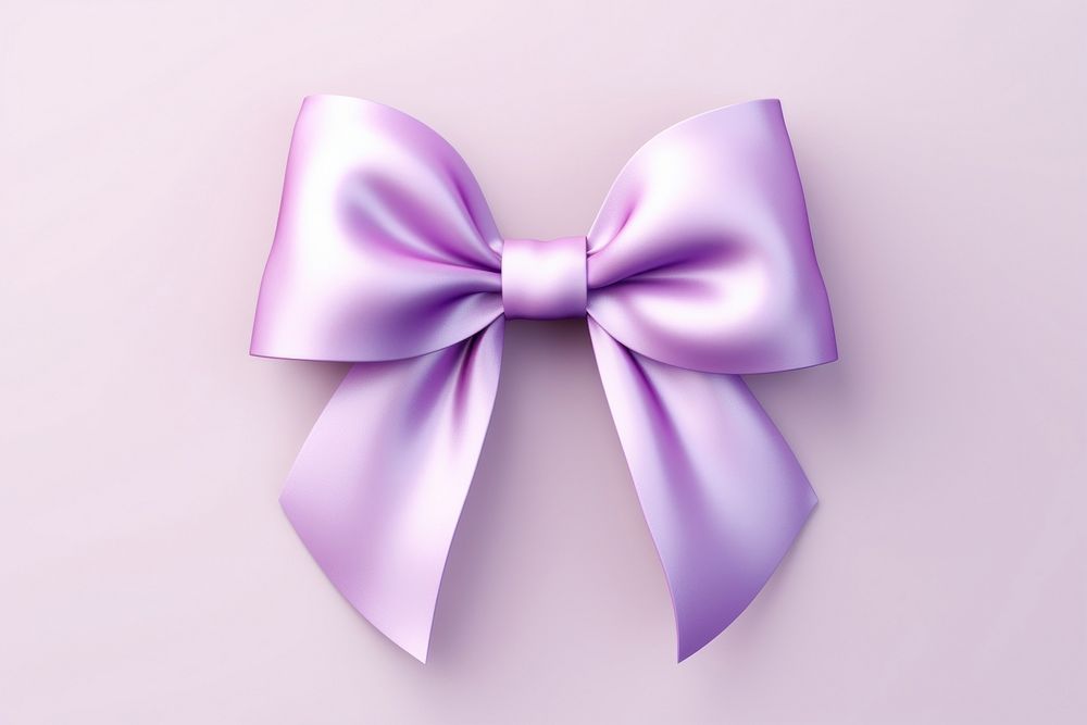 Purple ribbon celebration accessories decoration.