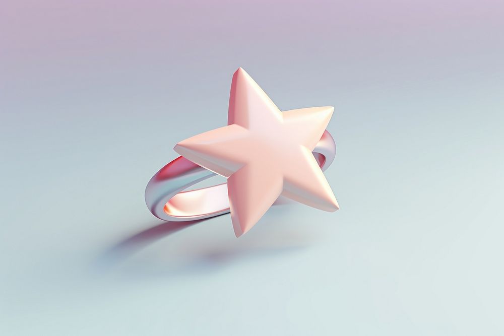 Ring jewelry star celebration.