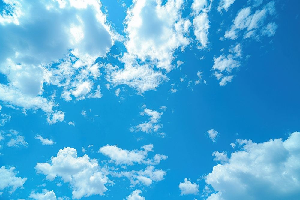 Photo of clear blue sky backgrounds outdoors nature.