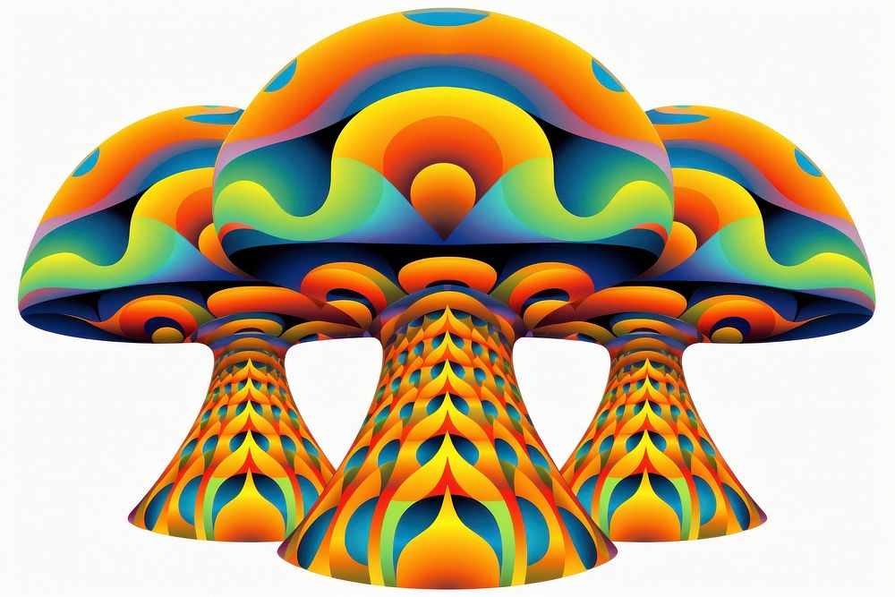 3d muchroom mushroom fungus creativity.