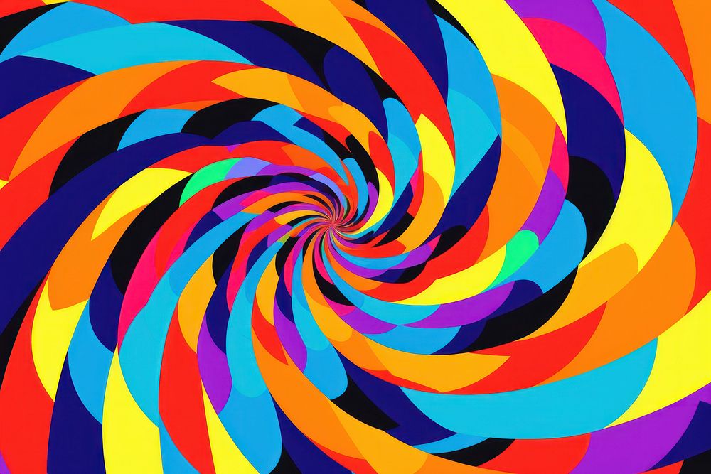 Spiral bold spiral abstract pattern.