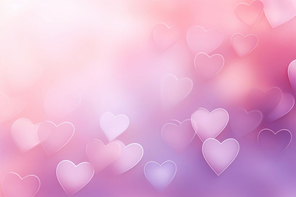 Fluffy heart gradient background backgrounds abstract petal.