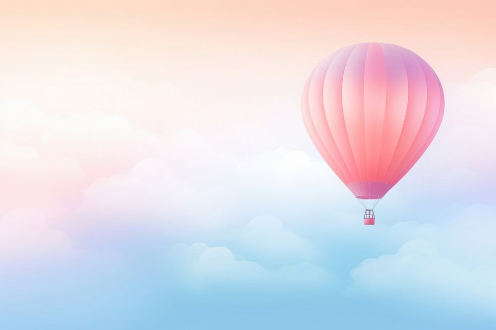 Hot air balloon background backgrounds abstract aircraft.