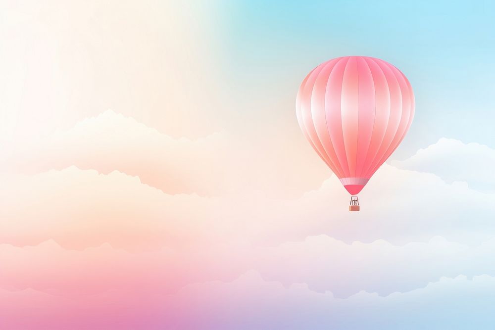 Hot air balloon background backgrounds abstract aircraft.