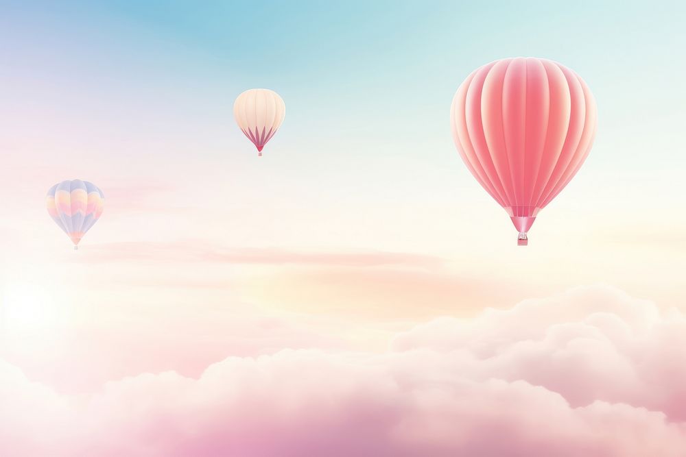 Hot air balloon background backgrounds aircraft vehicle.