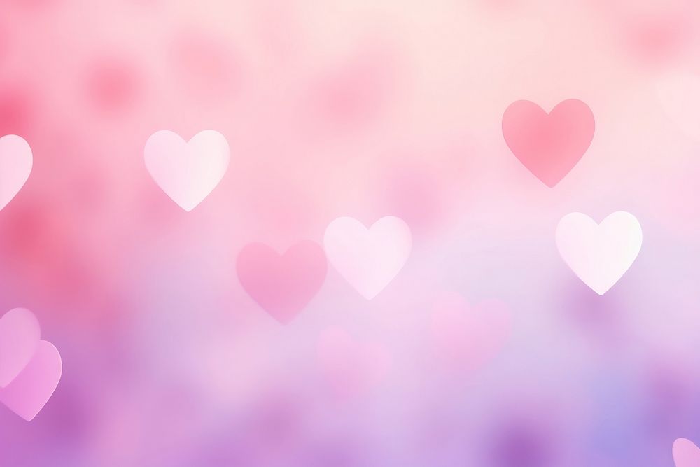 Hearts fluffy border gradient background backgrounds abstract pink.