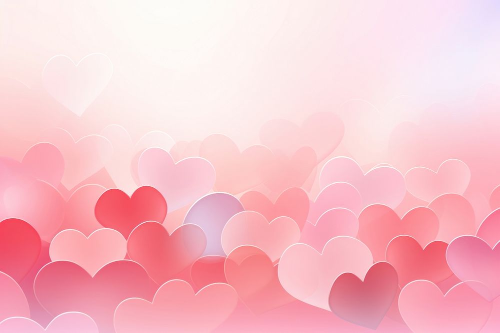 Hearts gradient background backgrounds abstract pink.