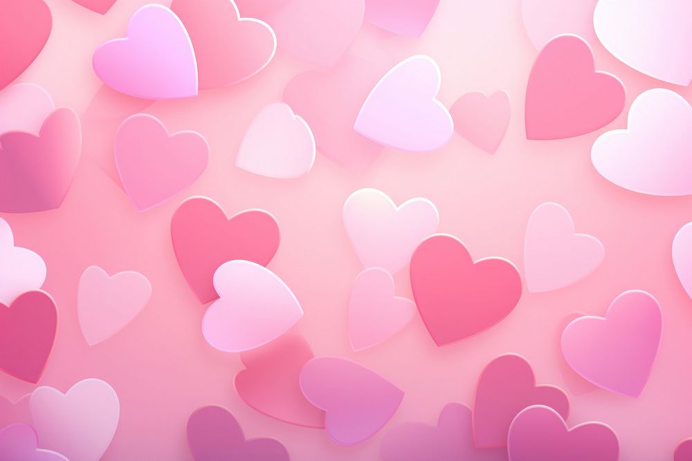 Hearts gradient background backgrounds abstract petal.