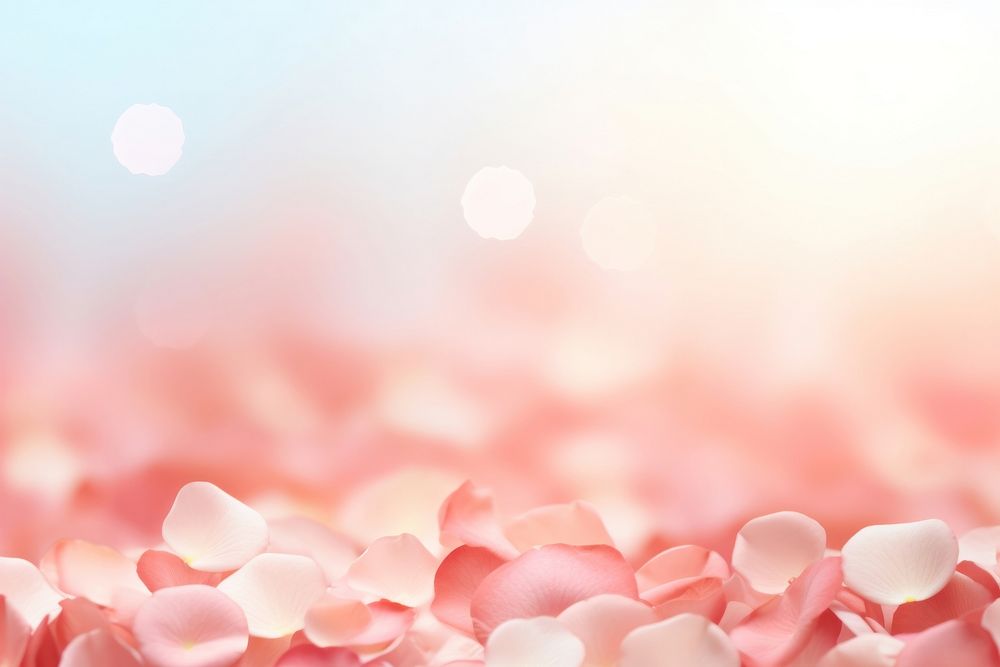 Rose petals falling background backgrounds outdoors nature.