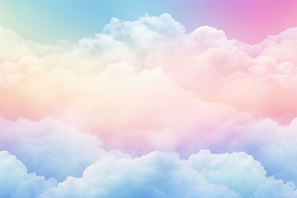 Rainbow background cloud backgrounds abstract.