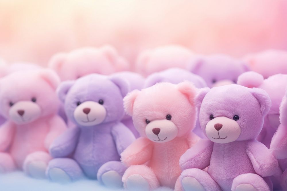 Cute bear toy representation.