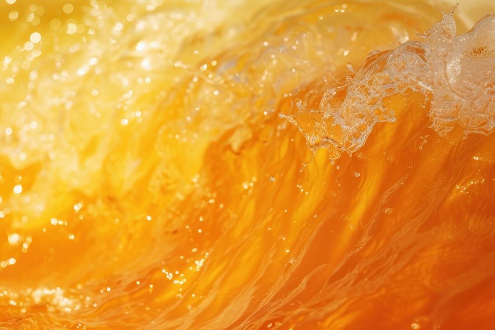 Wave light leaks backgrounds amber vibrant color.