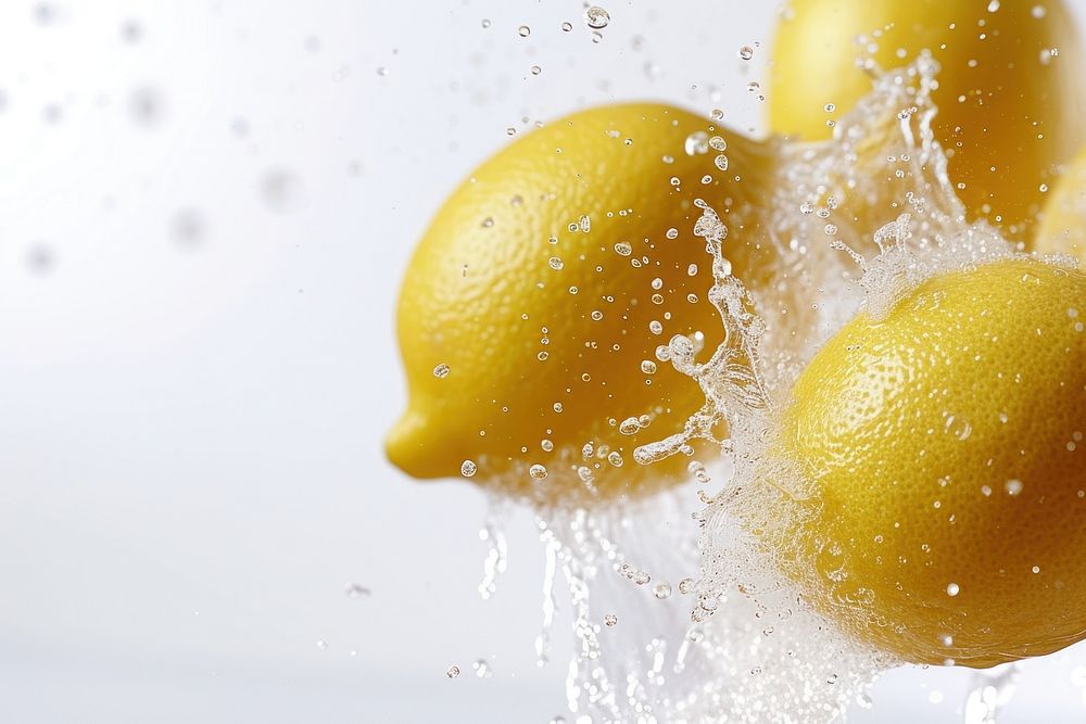 Lemons fruit food freshness.