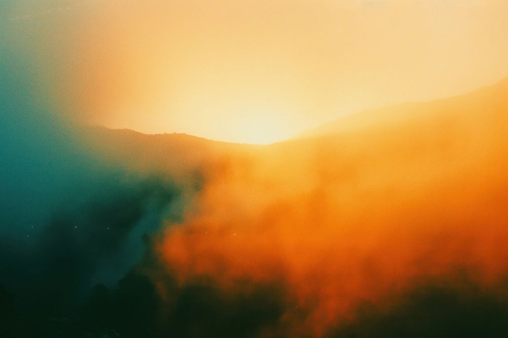 Mountain light leaks backgrounds outdoors nature.